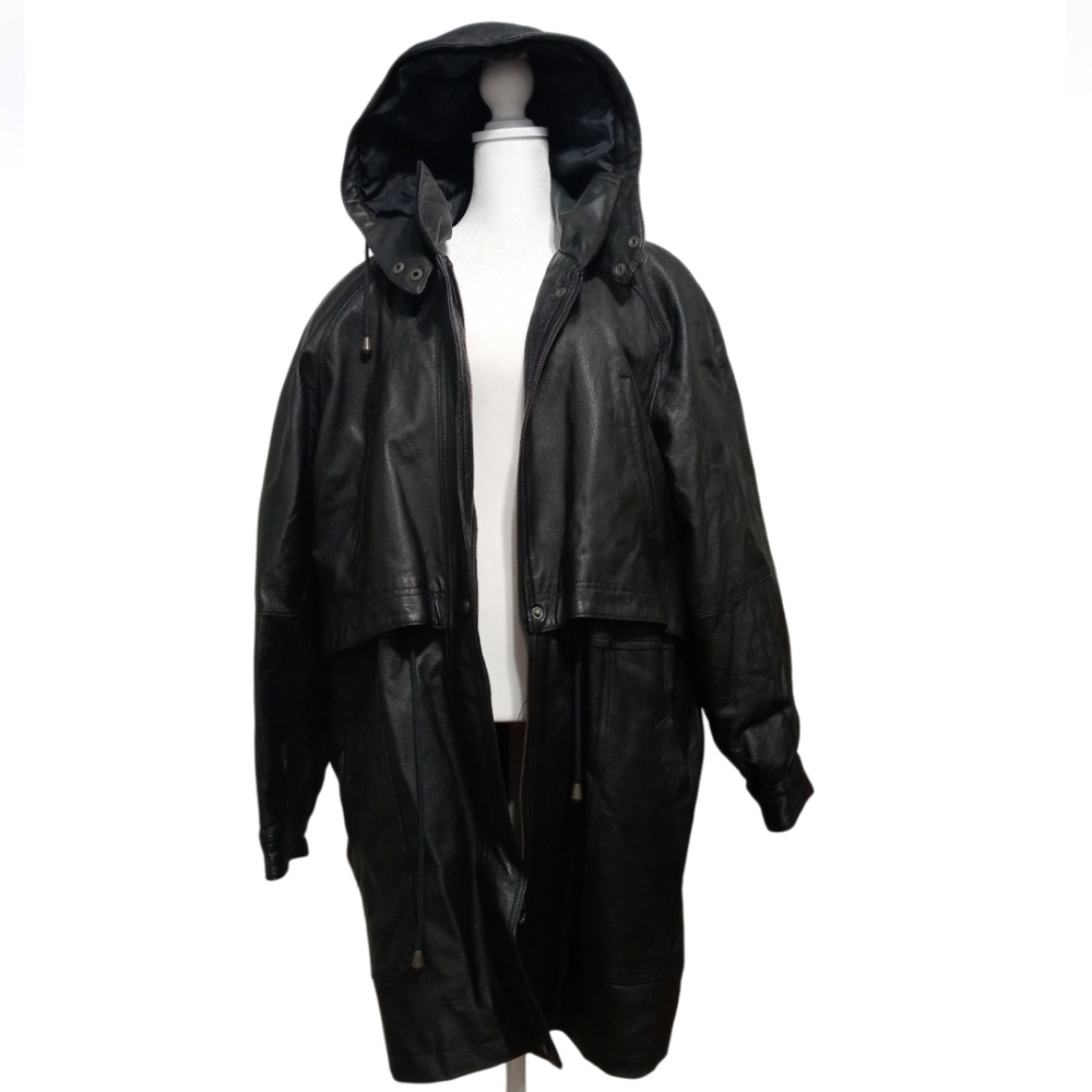 D.A.N.Y. Black Leather Jacket